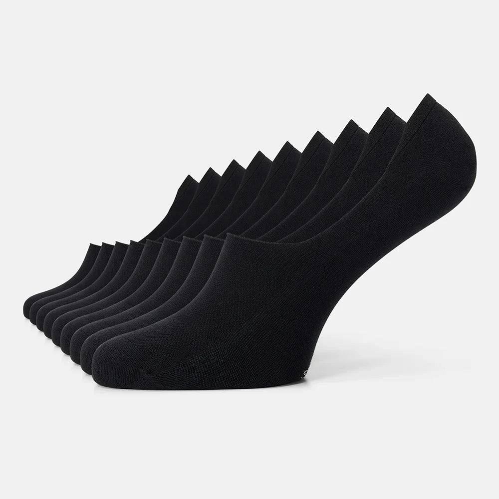 Loafer sokken (zwart)